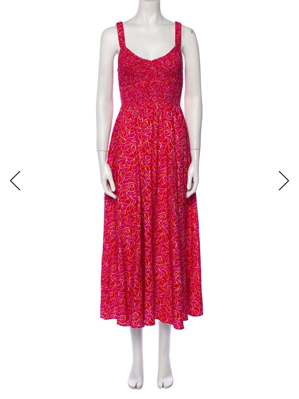 La Ligne smocked midi dress